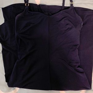 Navy Calvin Klein Slip-on Dress